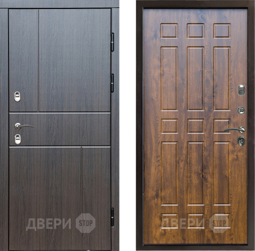 Входная металлическая Дверь Престиж TERMO с терморазрывом Горизонт Венге Спарта Дуб в Видное