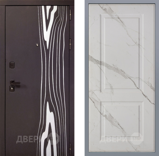 Дверь Заводские двери Леванте Доррен Мрамор белый в Видное