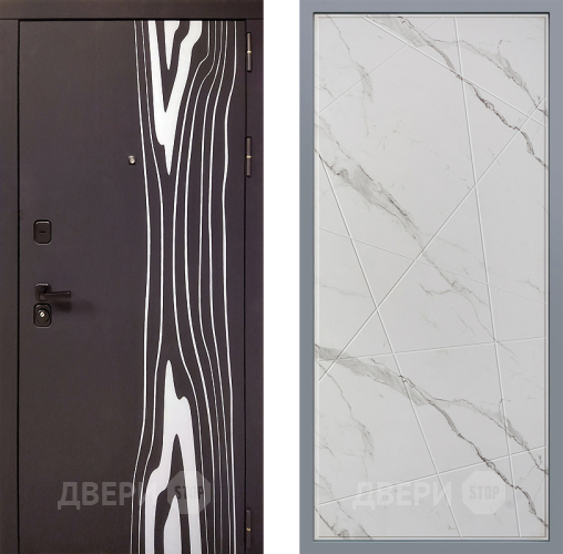 Дверь Заводские двери Леванте Флитта Мрамор белый в Видное