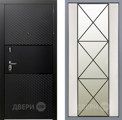 Дверь Заводские двери Тефлон Зеркало Перфекто Структурное дерево в Видное