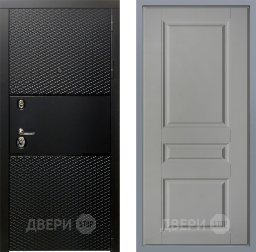 Дверь Заводские двери Тефлон Стокгольм Грей софт в Видное