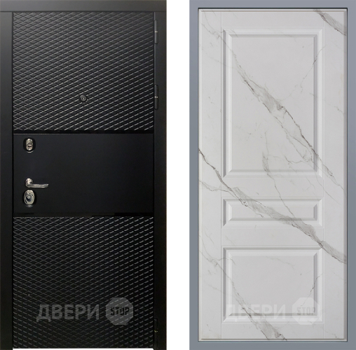 Дверь Заводские двери Тефлон Стокгольм Мрамор белый в Видное