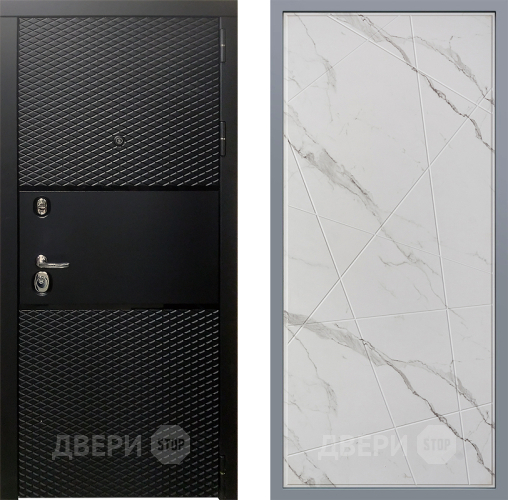 Дверь Заводские двери Тефлон Флитта Мрамор белый в Видное