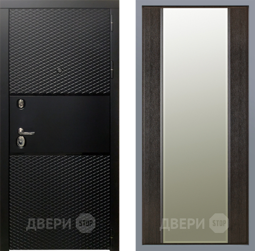 Дверь Заводские двери Тефлон Зеркало Макси Венге в Видное