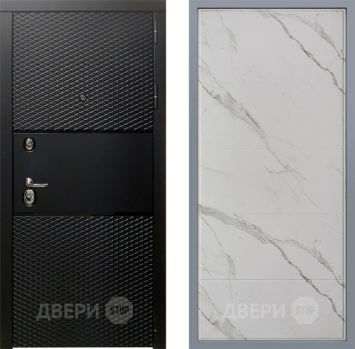 Дверь Заводские двери Тефлон Тривия Мрамор белый в Видное