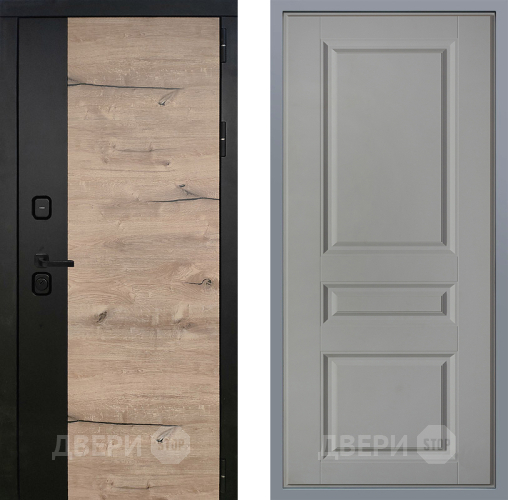 Дверь Заводские двери Ларте Стокгольм Грей софт в Видное