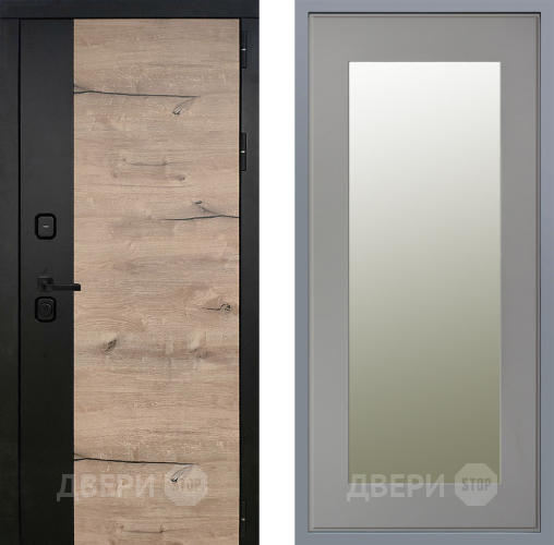 Дверь Заводские двери Ларте Зеркало Модерн Грей софт в Видное