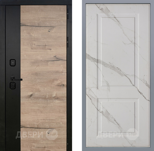 Дверь Заводские двери Ларте Доррен Мрамор белый в Видное