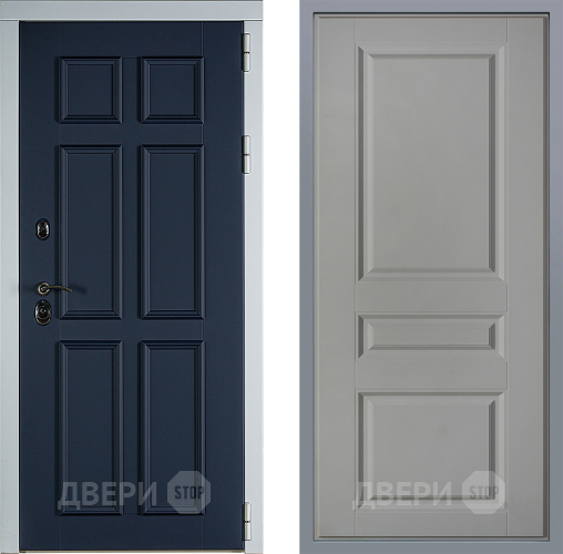 Дверь Заводские двери Стокгольм Стокгольм Грей софт в Видное