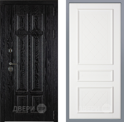 Дверь Заводские двери Мюнхен Урбино Белый софт в Видное