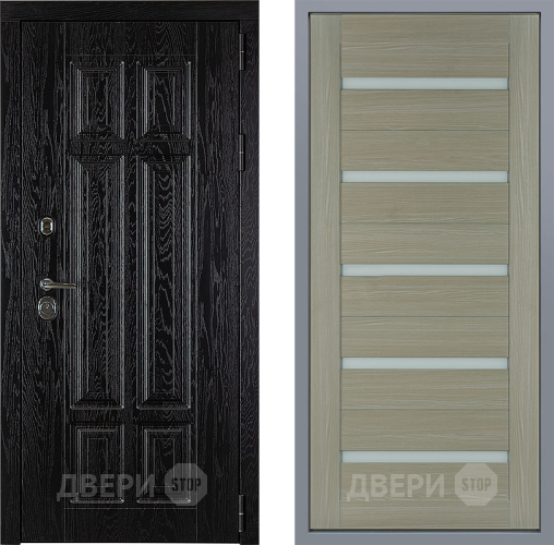 Дверь Заводские двери Мюнхен СБ-1 Капучино в Видное