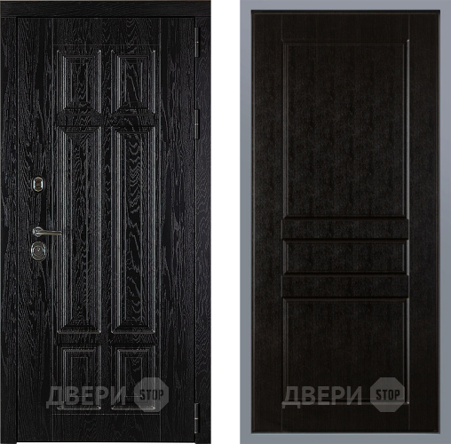 Дверь Заводские двери Мюнхен К-2 Венге в Видное