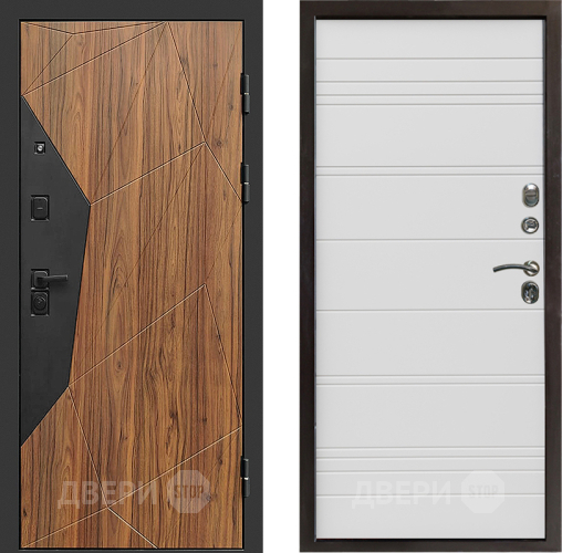 Входная металлическая Дверь Престиж Avangard Line Белый в Видное