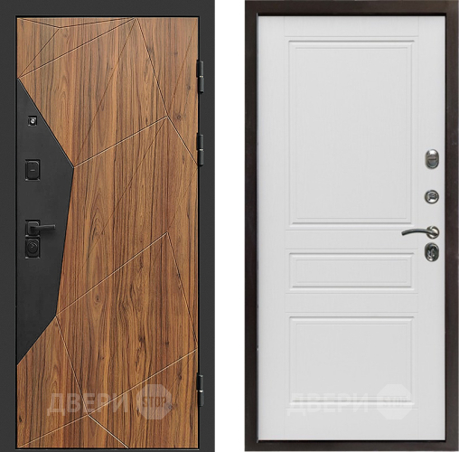 Входная металлическая Дверь Престиж Avangard Классика Лиственница белая в Видное