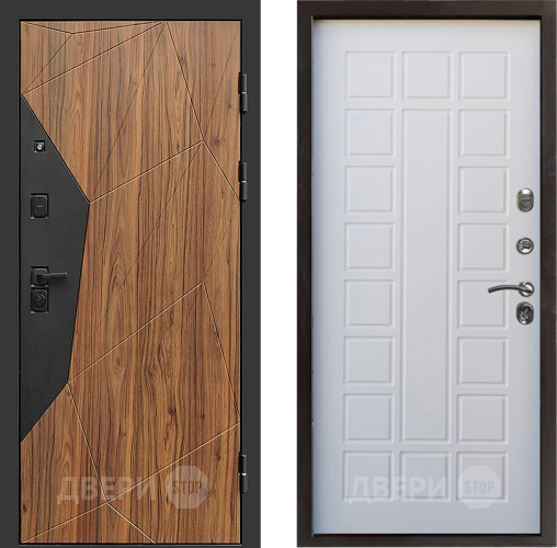 Входная металлическая Дверь Престиж Avangard Престиж Белое дерево в Видное