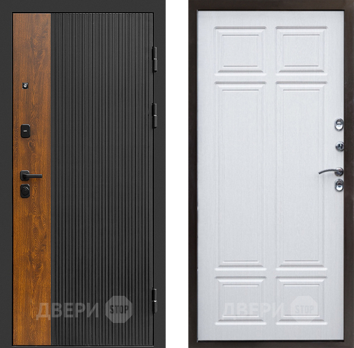 Входная металлическая Дверь Престиж Prestizh Премиум Лиственница белая в Видное