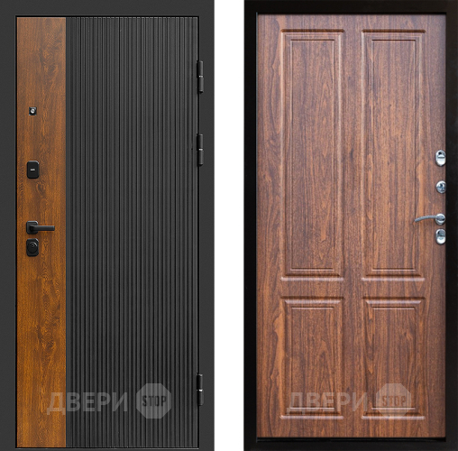 Входная металлическая Дверь Престиж Prestizh Премиум Орех светлый в Видное