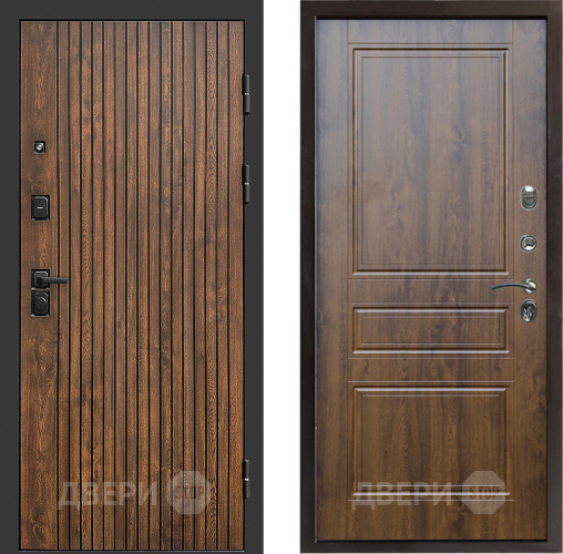 Входная металлическая Дверь Престиж Tvist Классика Дуб в Видное