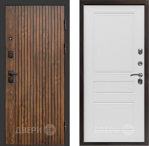 Входная металлическая Дверь Престиж Tvist Классика Лиственница белая в Видное