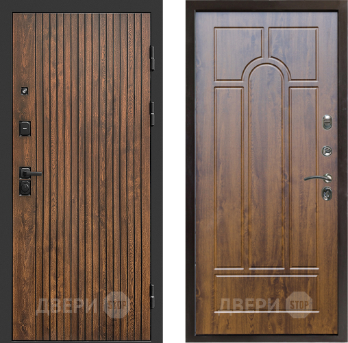 Входная металлическая Дверь Престиж Tvist Арка Дуб в Видное