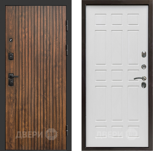 Входная металлическая Дверь Престиж Tvist Спарта Белое дерево в Видное