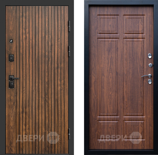 Входная металлическая Дверь Престиж Tvist Премиум Орех темный в Видное