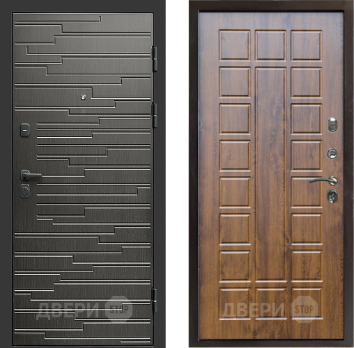Входная металлическая Дверь Престиж Rivera Престиж Дуб в Видное