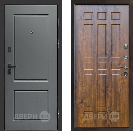 Входная металлическая Дверь Престиж Verona Спарта Дуб в Видное