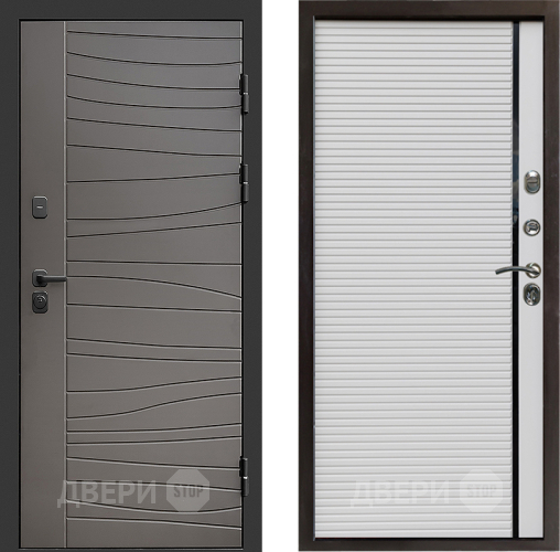 Входная металлическая Дверь Престиж Siciliya Porte Белый в Видное