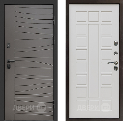 Входная металлическая Дверь Престиж Siciliya Престиж Бежевый мат в Видное