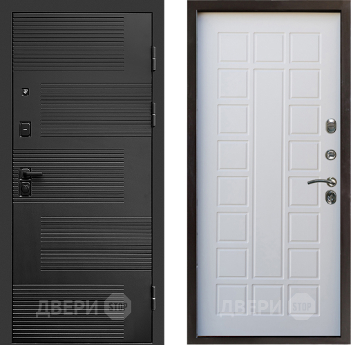 Входная металлическая Дверь Престиж Favorit Престиж Белое дерево в Видное
