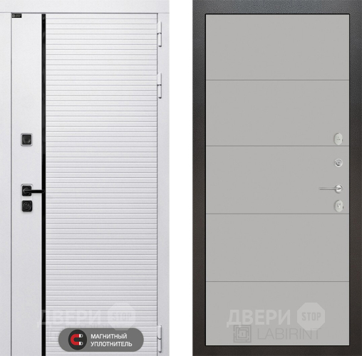 Дверь Лабиринт (LABIRINT) Royal 13 Грей софт в Видное