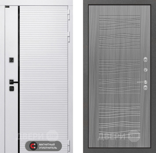 Входная металлическая Дверь Лабиринт (LABIRINT) Royal 06 Сандал грей в Видное