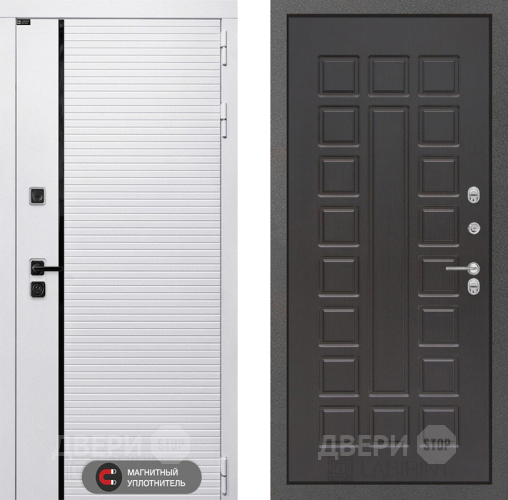 Входная металлическая Дверь Лабиринт (LABIRINT) Royal 04 Венге в Видное