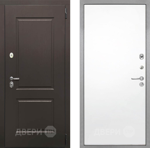 Входная металлическая Дверь Интекрон (INTECRON) Кампо Гладкая Силк Сноу в Видное