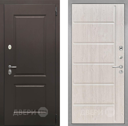 Входная металлическая Дверь Интекрон (INTECRON) Кампо ФЛ-102 Сосна белая в Видное