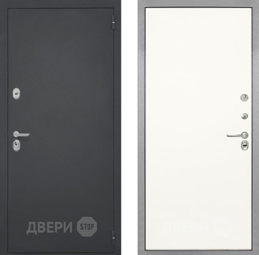 Входная металлическая Дверь Интекрон (INTECRON) Гектор Гладкая Слоновая кость в Видное