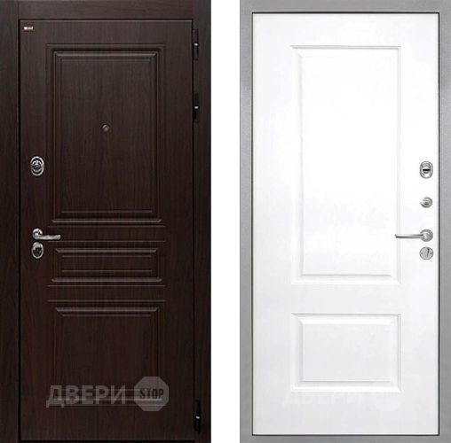 Дверь Интекрон (INTECRON) Брайтон Тиковое Дерево Альба Роял Вуд белый в Видное