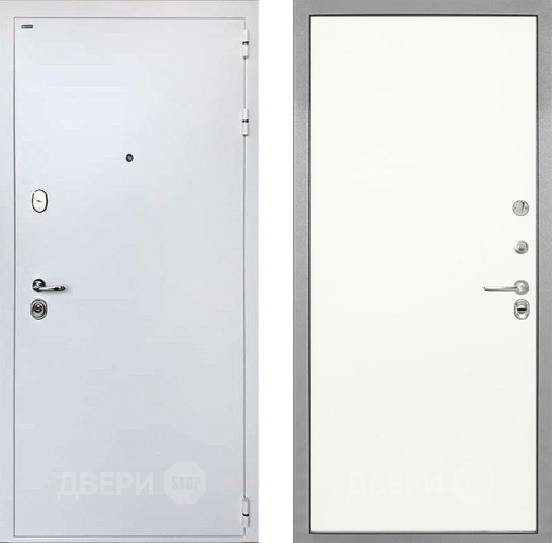 Входная металлическая Дверь Интекрон (INTECRON) Колизей White Гладкая Слоновая кость в Видное