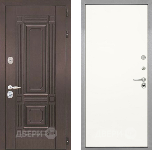 Входная металлическая Дверь Интекрон (INTECRON) Италия Гладкая Слоновая кость в Видное