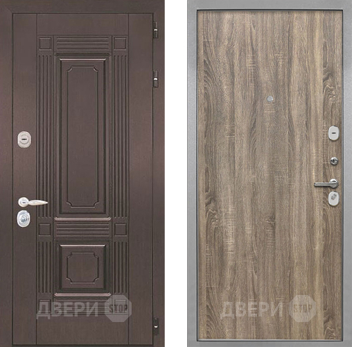 Дверь Интекрон (INTECRON) Италия Гладкая Дуб турин в Видное