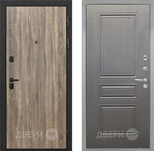 Дверь Интекрон (INTECRON) Профит Black Дуб Турин ФЛ-243 Графит вуд дуб в Видное