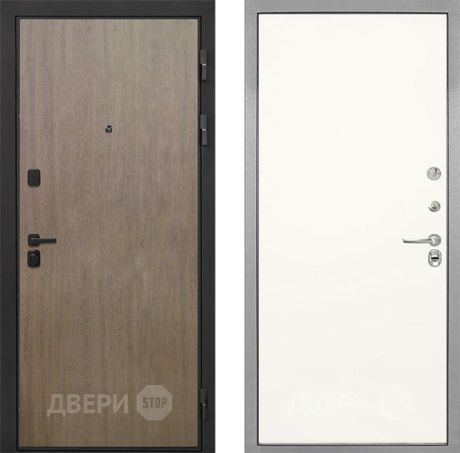 Дверь Интекрон (INTECRON) Профит Black Венге Коричневый Гладкая Слоновая кость в Видное