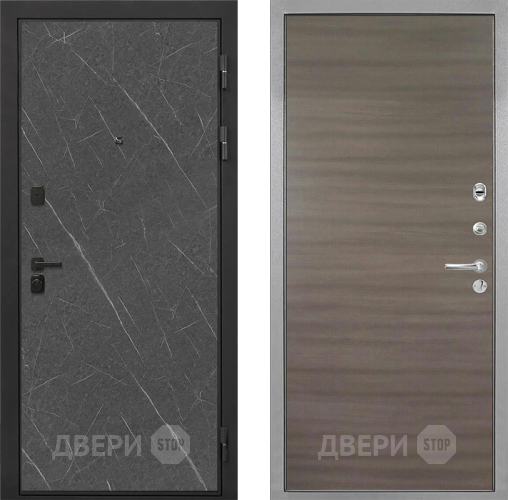Дверь Интекрон (INTECRON) Профит Black Гранит Лава Оникс Гладкая Дуб тоскано поперечный в Видное