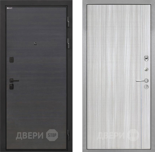 Дверь Интекрон (INTECRON) Профит Black Эковенге В-07 с молдингом Сандал белый в Видное