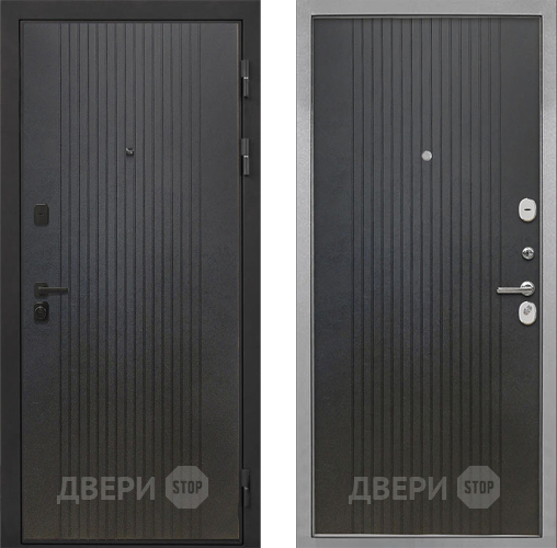 Входная металлическая Дверь Интекрон (INTECRON) Профит Black ФЛ-295 ФЛ-295 Лофт черный в Видное