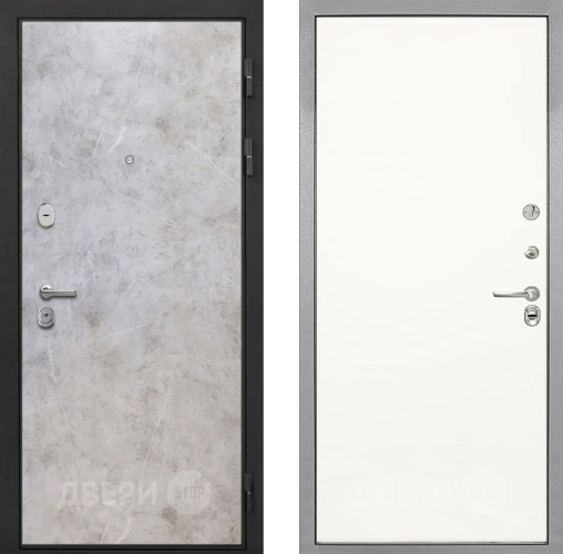 Дверь Интекрон (INTECRON) Гектор Мрамор Светлый Гладкая Слоновая кость в Видное