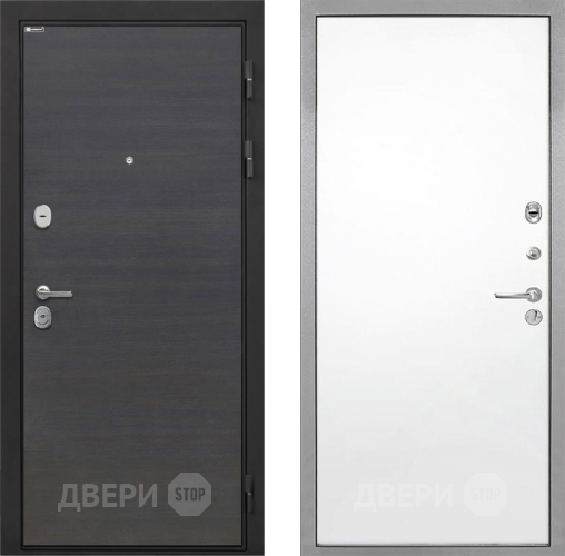 Входная металлическая Дверь Интекрон (INTECRON) Гектор Эковенге Гладкая Силк Сноу в Видное