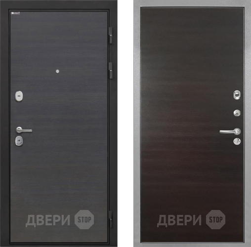 Входная металлическая Дверь Интекрон (INTECRON) Гектор Эковенге Гладкая Эковенге поперечный в Видное