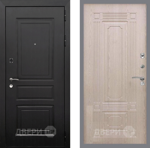 Входная металлическая Дверь Рекс (REX) 6 Венге FL-2 Беленый дуб в Видное